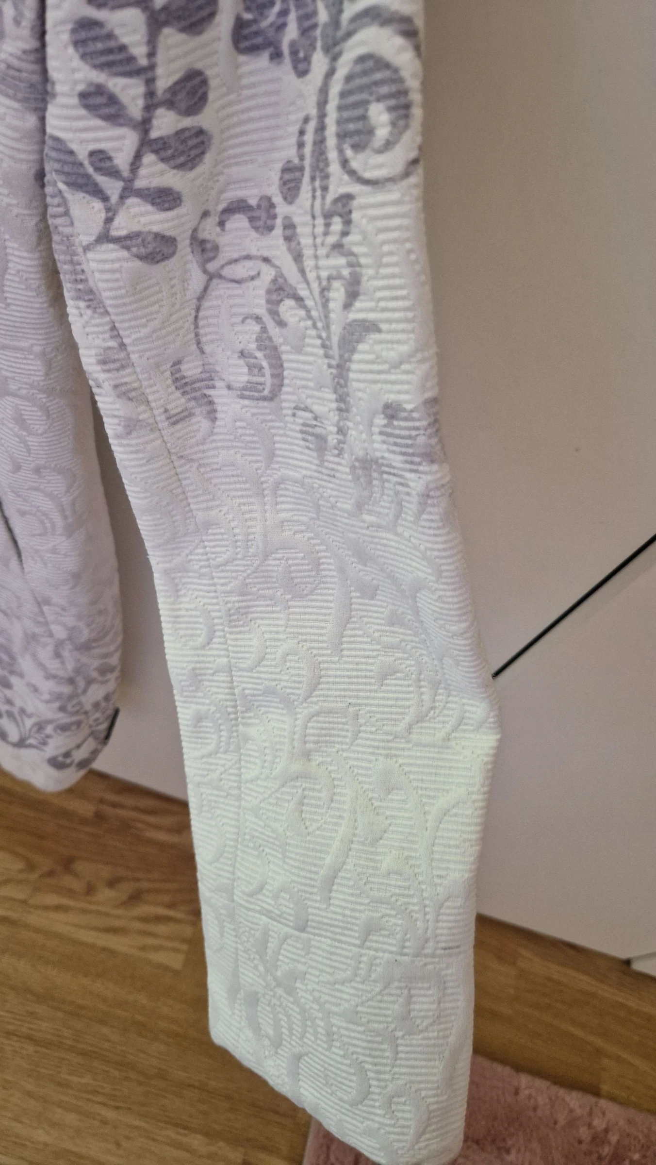 Desigual floral print coat grey white NEW M – photo 10
